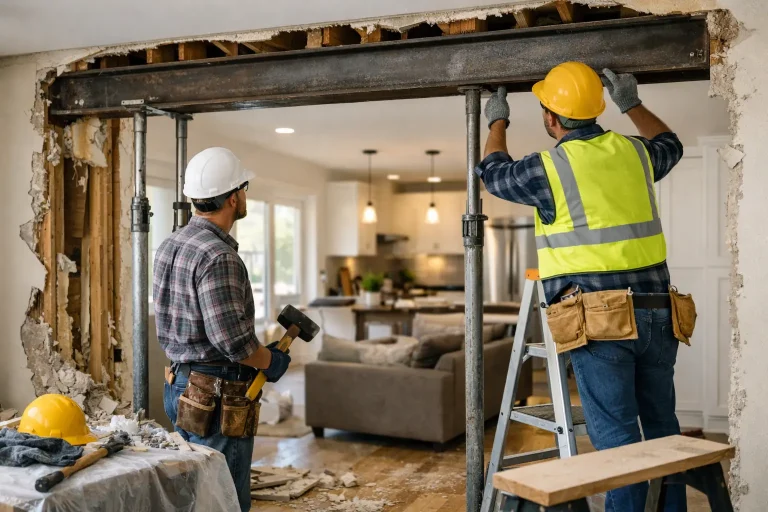 Removing an Internal Load Bearing Wall Safely