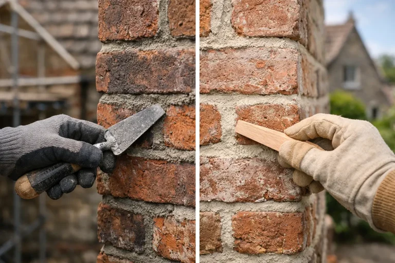 Repointing vs Lime Pointing for Older Homes