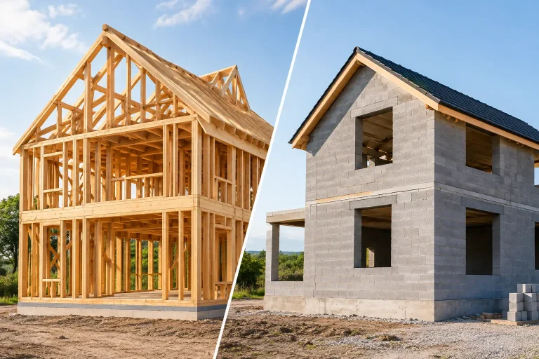 Timber Frame Versus Blockwork for Homes